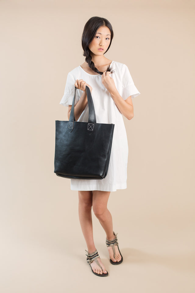 Large Tote — Black